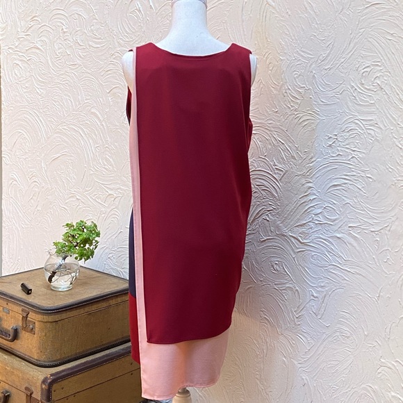 SOLD 💝 ROSIE POPE Edina Maternity Shift Dress Size Large color block, multicolor - Picture 5 of 13
